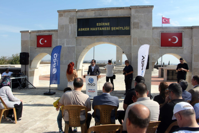 Edirne'de Asker Hastanesi şehitleri anıldı