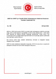 Dışişleri'nden, ABD- GKRY açıklaması