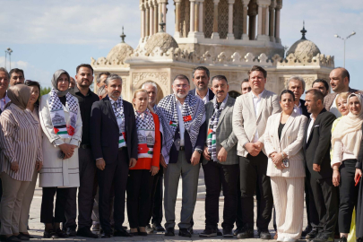 AK Parti İzmir İl Başkanlığı'ndan İsrail'e katliam tepkisi