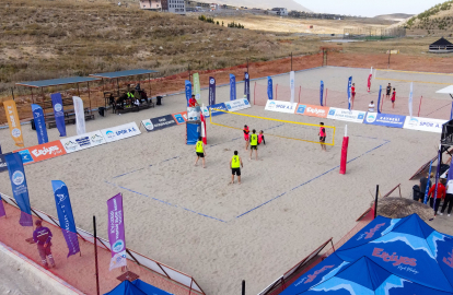 Erciyes'te düzenlenen voleybol turnuvası tamamlandı