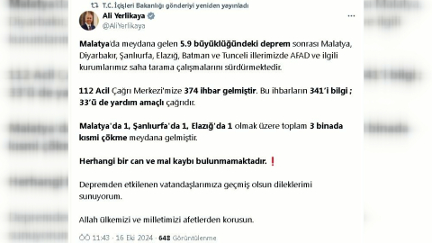 Malatya'da 5.9 büyüklüğünde deprem (8)