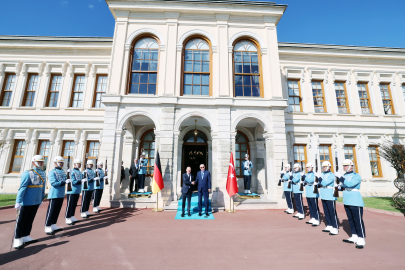 İstanbul- Cumhurbaşkanı Erdoğan, Almanya Başbakanı Olaf Scholz ile bir araya geldi
