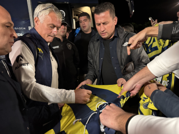 Fenerbahçe kafilesi Samsun'a indi