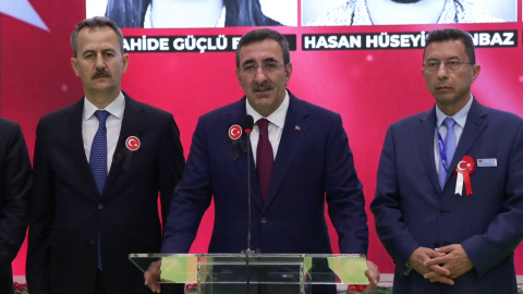 İstanbul- Cumhurbaşkanı Yardımcısı Yılmaz: Savunma sanayimizi hedef alan saldırı muradına eremeyecek