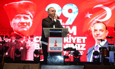 Sancaktepe'de Cumhuriyet Bayramı coşkuyla kutlandı