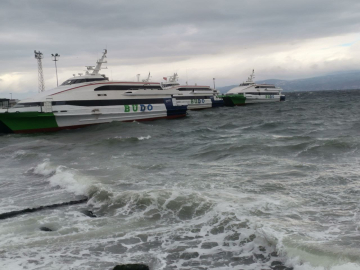 Marmara'da fırtına; İDO, BUDO, GESTAŞ ve Marmara Ro-Ro seferleri iptal