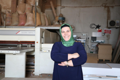 Marangoz ustası Ferda: 'Yapamazsın' diyenler, takdir etmek durumunda kaldı
