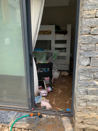 Bodrum'da 60 ev ve 2 iş yerini su bastı / Ek fotoğraflar