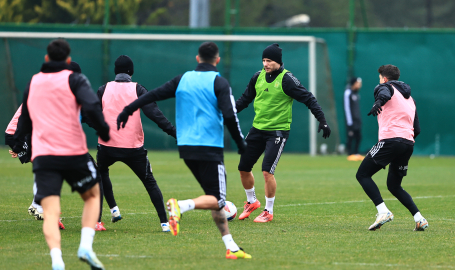 Beşiktaş, Samsunspor maçı hazırlıklarını sürdürdü