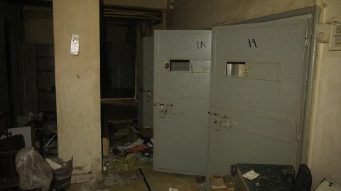 AA, Suriye'de onlarca yıl halkın korkulu rüyası olan Hava İstihbarat Şubesini görüntüledi