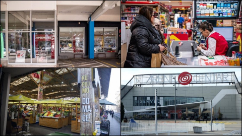 Balkanlar'da 6 ülkede artan gıda fiyatlarına tepki için bir günlük boykot başlatıldı