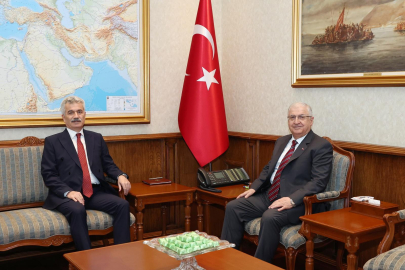 Bakan Güler, Danıştay Başkanı Yiğit ile görüştü