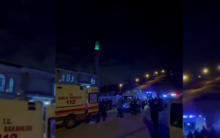 Ankara'da, camide doğal gaz sızıntısı; 16 kişi hastaneye kaldırıldı
