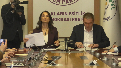 DEM Parti Eş Genel Başkanı Hatimoğulları: Metinde SDG geçmiyor, çağrı PKK'ya yapıldı