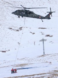 AFAD'dan Erzurum'da 2025 Kış Saha Tatbikatı / Ek fotoğraflar