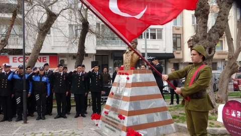 Çanakkale Savaşları kahramanı Cevat Paşa törenle anıldı