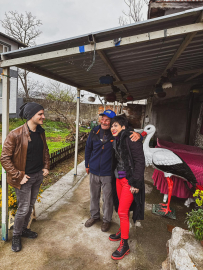 Şarkıcı Aydilge'den Adem Yılmaz ve Yaren Leylek'e ziyaret