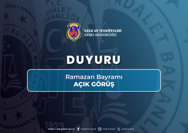Ramazan Bayramı'nda cezaevlerinde açık görüş yapılacak