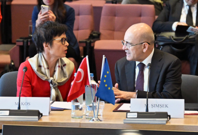 Bakan Şimşek, Türkiye-AB Yüksek Düzeyli Ekonomik Diyalog toplantısına katıldı