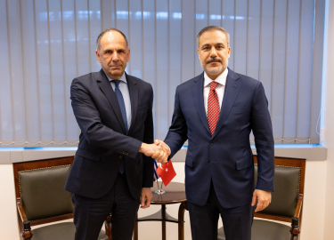 Bakan Fidan, Yunan mevkidaşı Yerapetritis ile görüştü