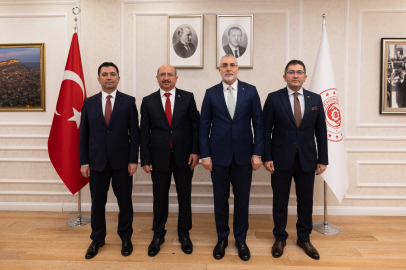 Bakan Işıkhan, DDK Başkanı Tanrıkulu'nu kabul etti