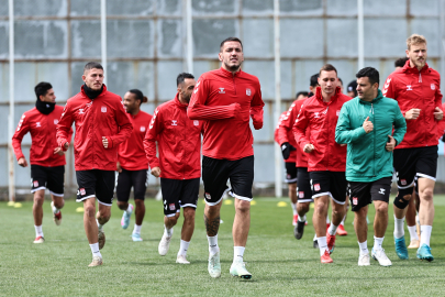 Sivasspor, Fenerbahçe maçı hazırlıklarını sürdürdü