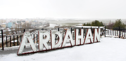 Ardahan beyaza büründü