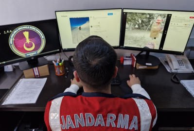 Erzurum - Palandöken'de 'siber' devriye /Video eklendi