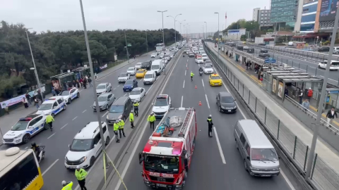 İstanbul - Bakırköy'de motosiklet tankere çarptı: 1 ölü-1