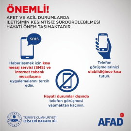 AFAD: Hasarlı yapılara kesinlikle girmeyin