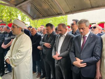 Teknik direktör Bülent Uygun'un kızı Almina Tude, son yolculuğuna uğurlandı / Video eklendi