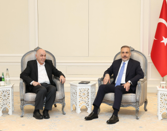 Bakan Fidan, Hamas Şura Meclisi Başkanı Derviş ve Siyasi Büro üyeleriyle bir araya geldi/ Ek fotoğraflar