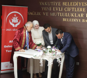 Erzurum’da 60 çift nikah tarihine '05.05.2025' yazdırdı