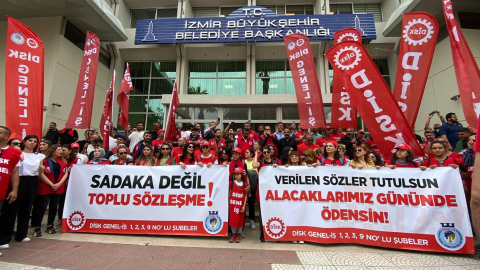 İzmir Büyükşehir Belediyesi şirketlerinden grev kararı