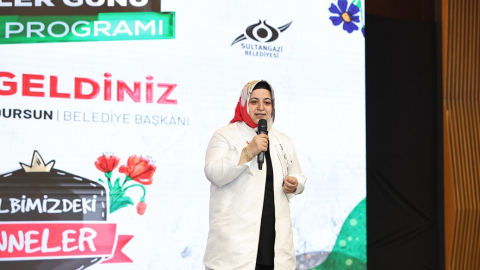 Sultangazi'de Filistinli annelere atfedilen 'Anneler Günü' programı başladı