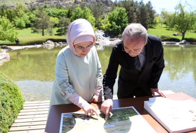Emine Erdoğan'dan arkeolog Omura için başsağlığı mesajı