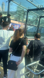 İstanbul - Ünalan Metrosunda yürüyen merdiven kırıldı; istasyon çıkışında yoğunluk oluştu