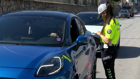 Ankara'da bayram trafiği denetimi