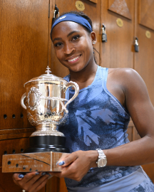 Fransa Açık'ta şampiyon Coco Gauff