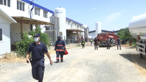 Elazığ’da dolum tesisinde patlama; 3 kişi gazdan etkilendi /Video eklendi