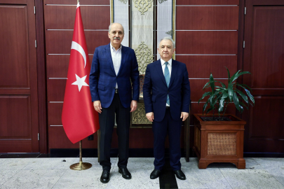 TBMM Başkanı Kurtulmuş, Astana Büyükelçiliği’ni ziyaret etti