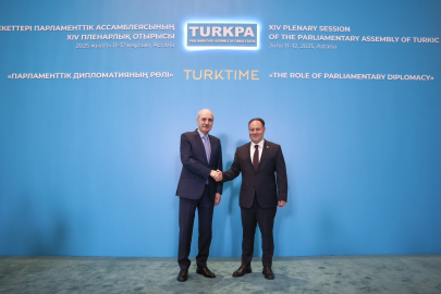 TBMM Başkan Kurtulmuş, KKTC Cumhuriyet Meclisi Başkanı Öztürkler ile görüştü / Video eklendi