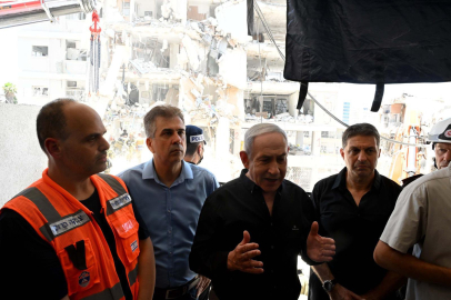 Netanyahu’dan vurulan bölgede inceleme paylaşımı