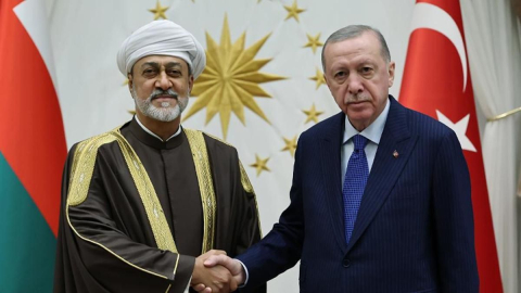 Cumhurbaşkanı Erdoğan, Umman Sultanı El Said ile görüştü