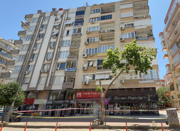 Kolonu patlayan bina mühürlendi, kapısı demir kaynatılarak kapatıldı