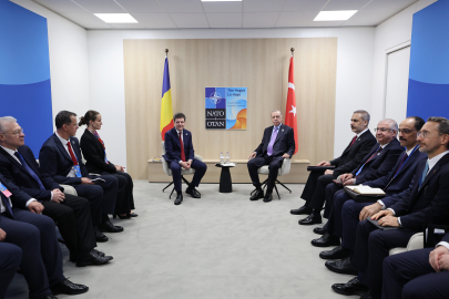 Cumhurbaşkanı Erdoğan, Romanya Cumhurbaşkanı Dan ile görüştü / Video ve ek bilgi eklendi