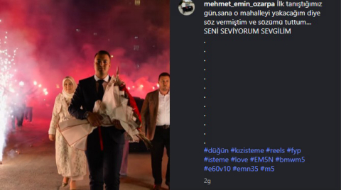 'Kız isteme’ye giderken yolu kapatan sürücülere ceza, damat adayına gözaltı
