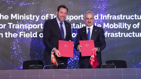 İstanbul- Türkiye ile İspanya arasında 'Ulaştırma ve Altyapı' alanında iş birliği anlaşması imzalandı