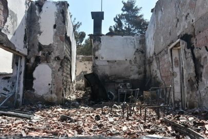 İzmir'deki orman yangını 3'üncü gününde (2)