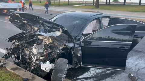 İstanbul- Kartal’da iki otomobil çarpıştı: 1’i ağır 3 yaralı
